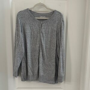 Croft & Barrow Light Gray Women's Cardigan